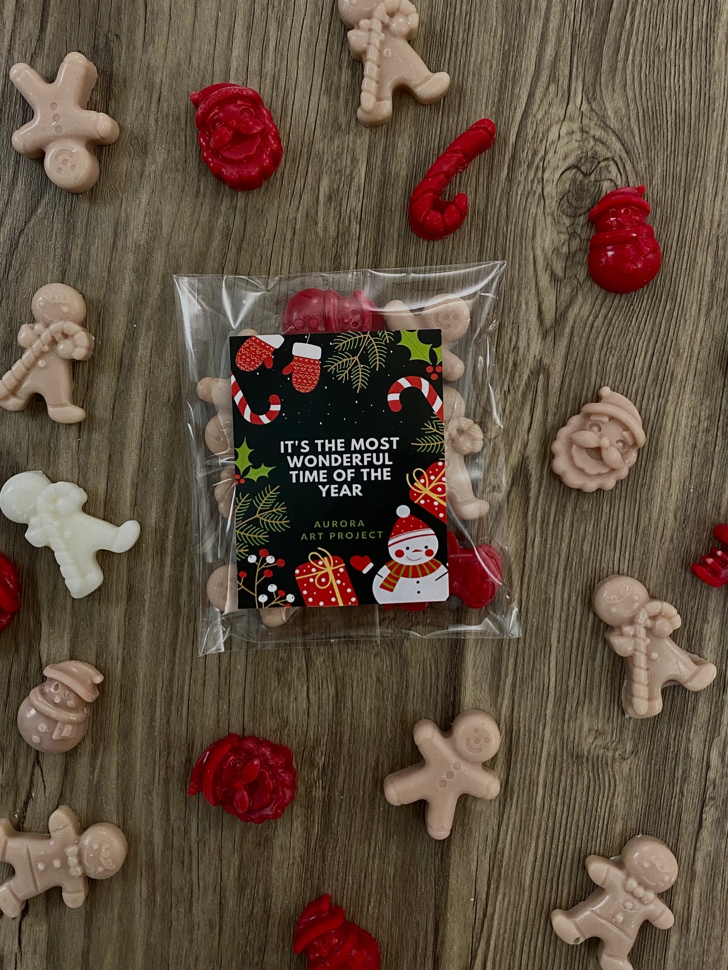 Christmas Wax Melts με άρωμα Μελομακάρονο